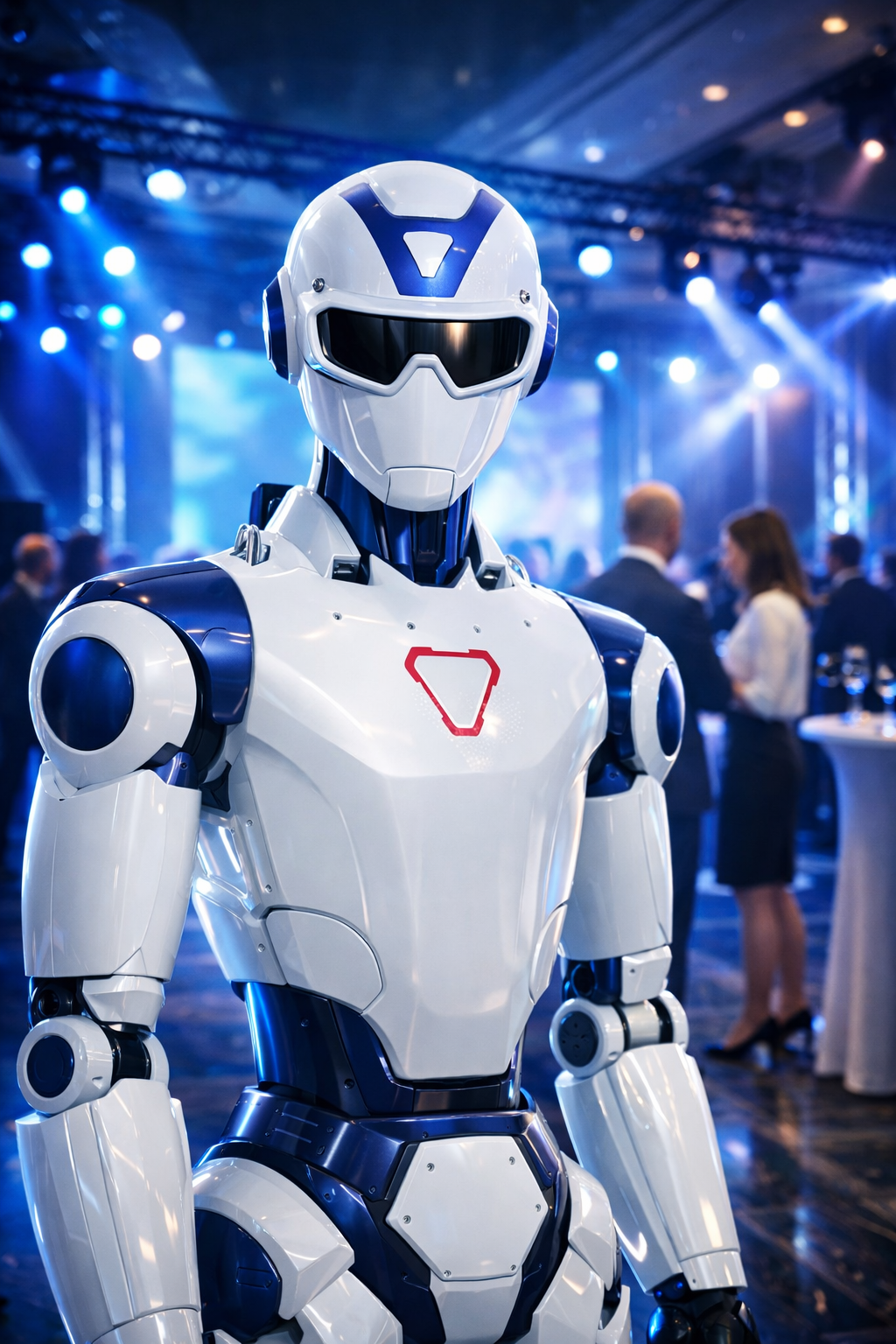 Eloy, o robô humanoide da RoboFaz disponível para aluguel